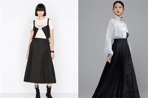 dior horse face skirt